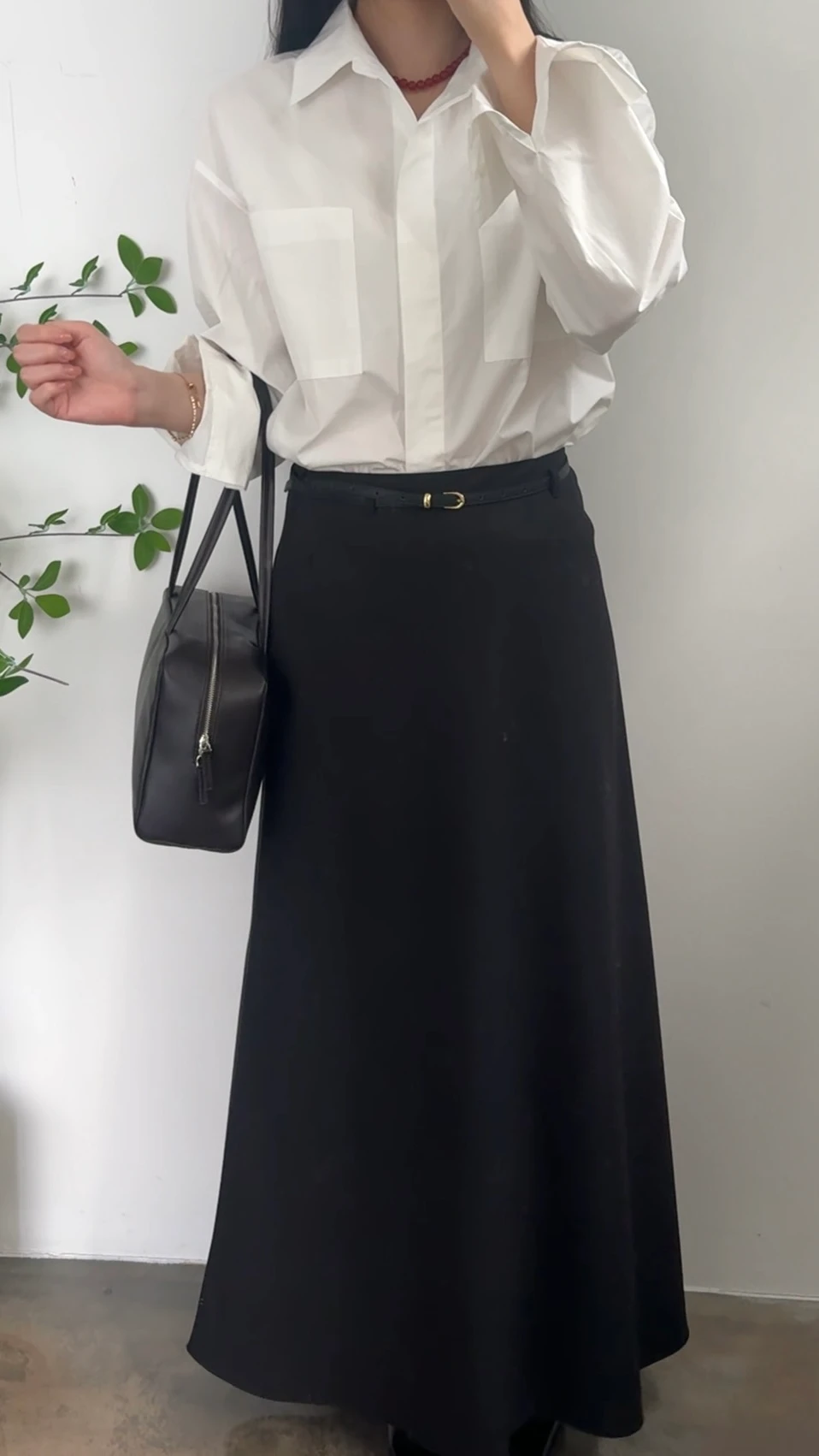 레오 맥시 롱 롱스커트  상세 이미지 7