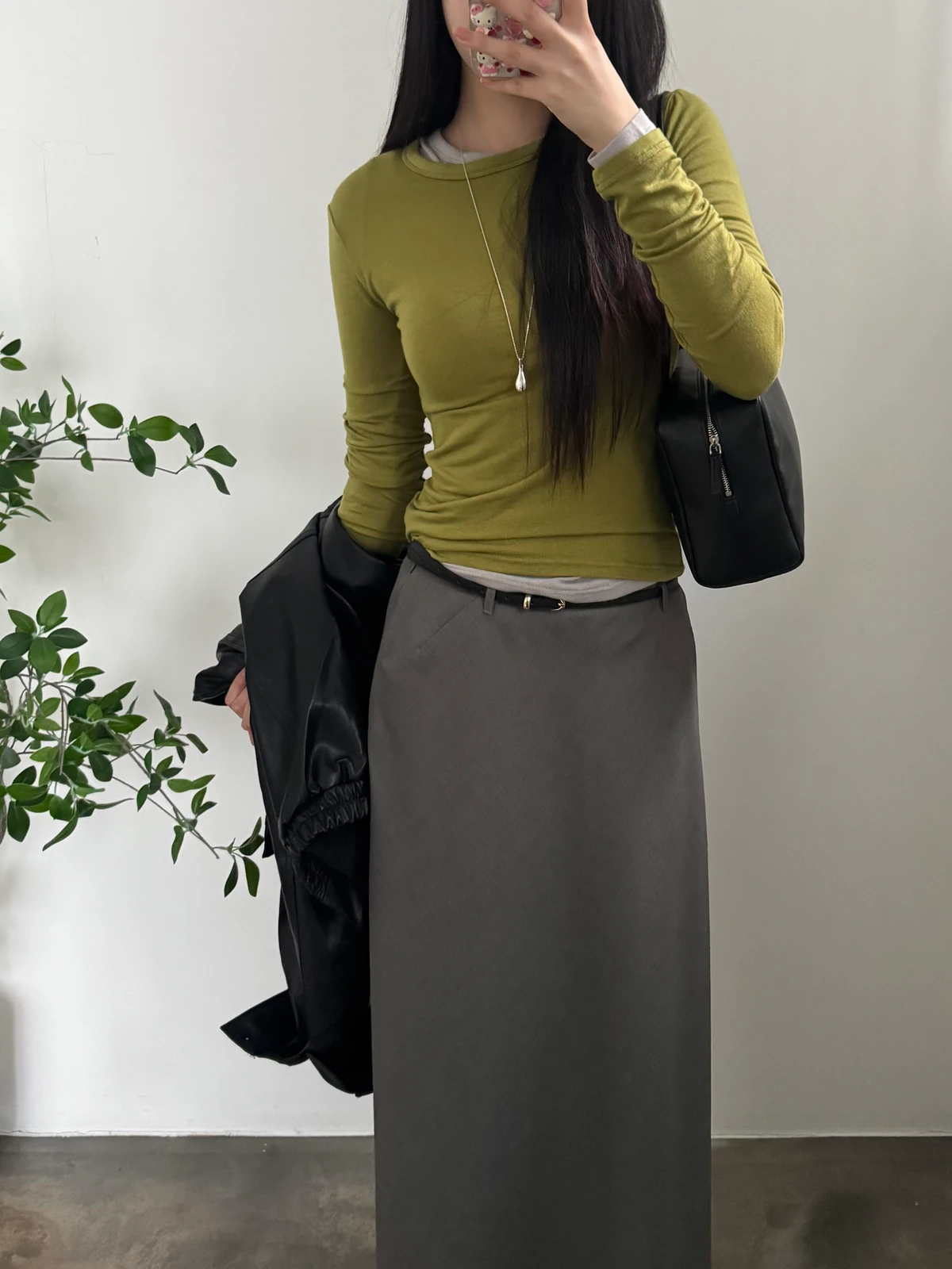 레오 맥시 롱 롱스커트  상세 이미지 12