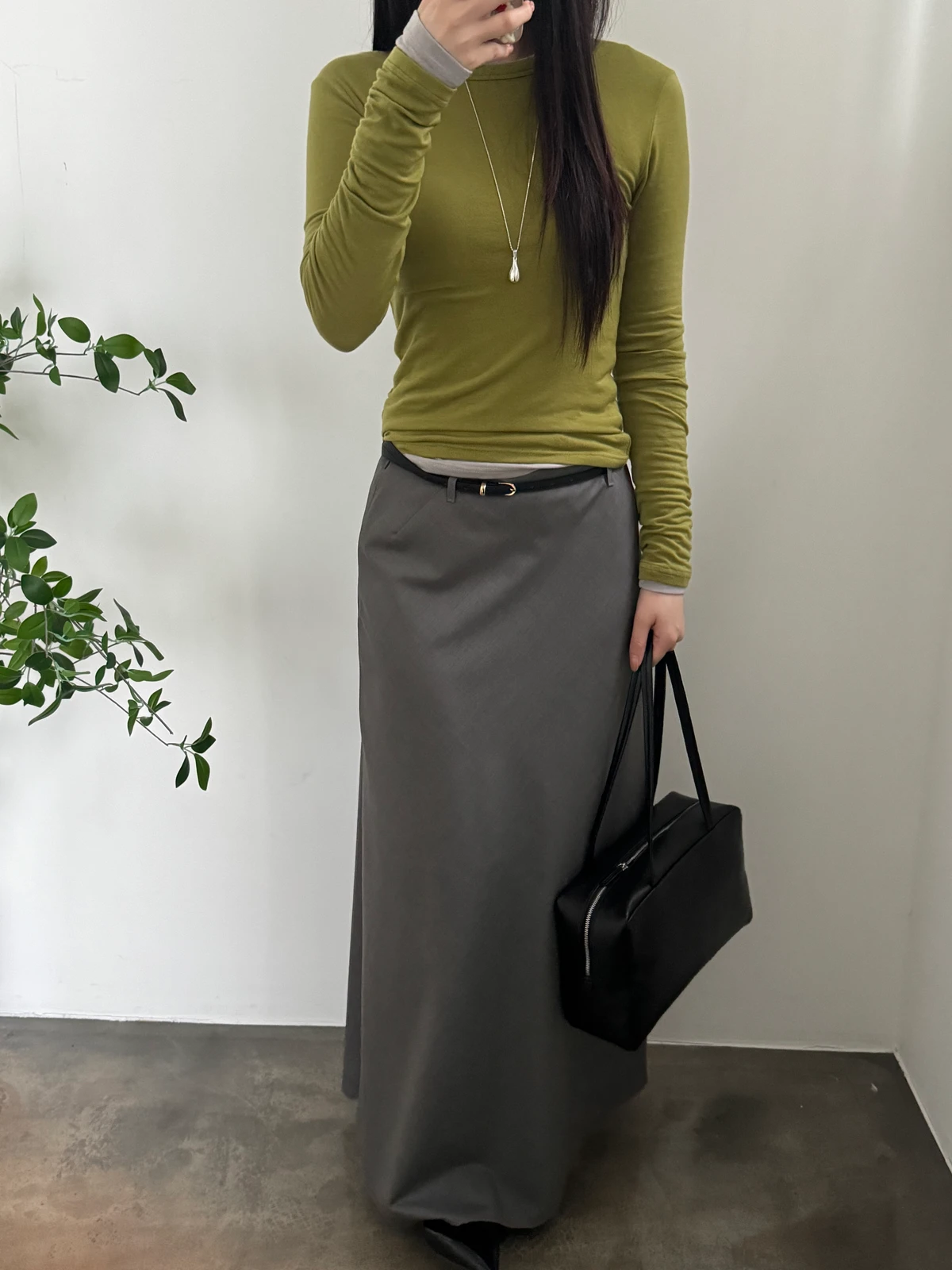 레오 맥시 롱 롱스커트  상세 이미지 18