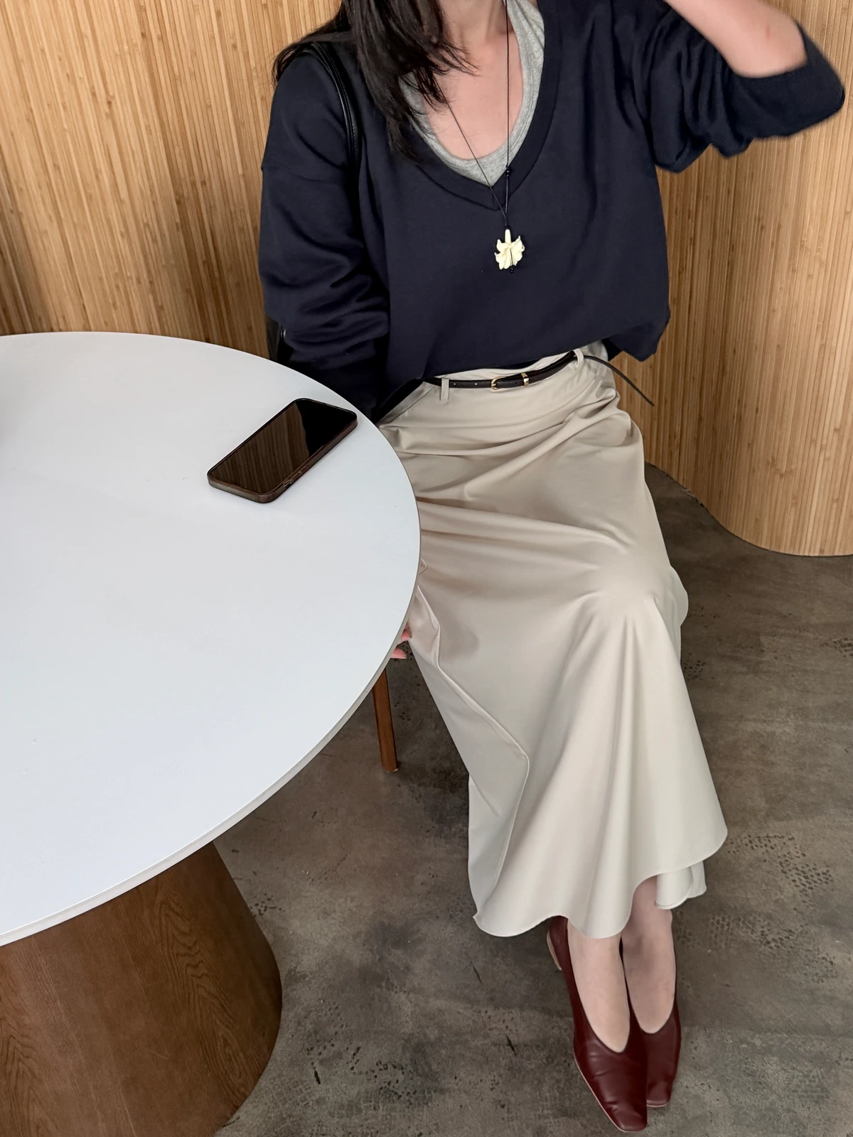 레오 맥시 롱 롱스커트  상세 이미지 33