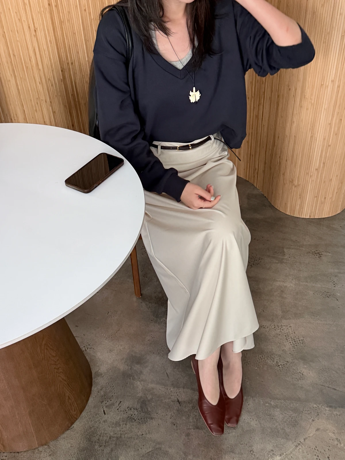 레오 맥시 롱 롱스커트  상세 이미지 34