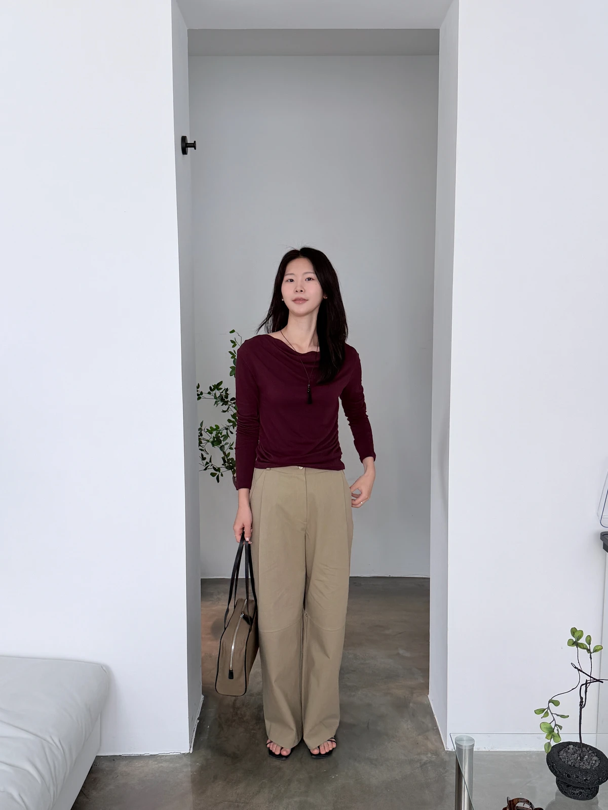 라네 드레이프 티셔츠 상세 이미지 21