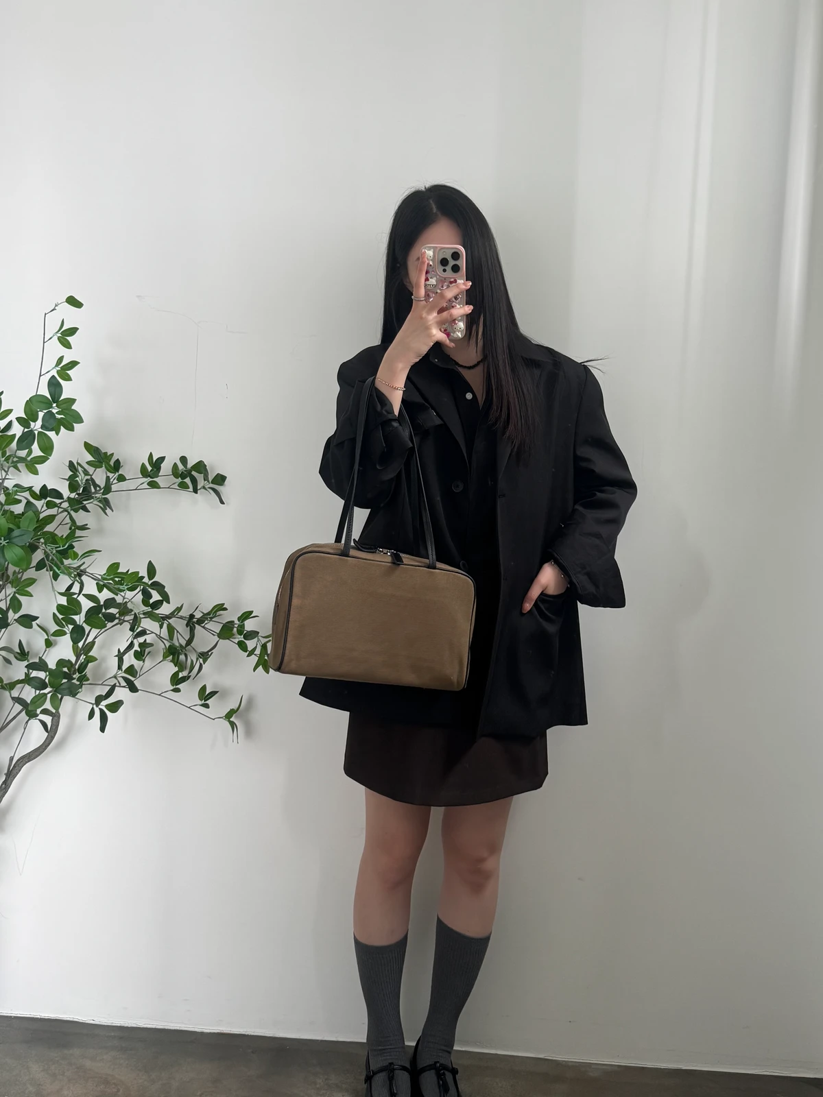 백 슬릿 라인 자켓 상세 이미지 6