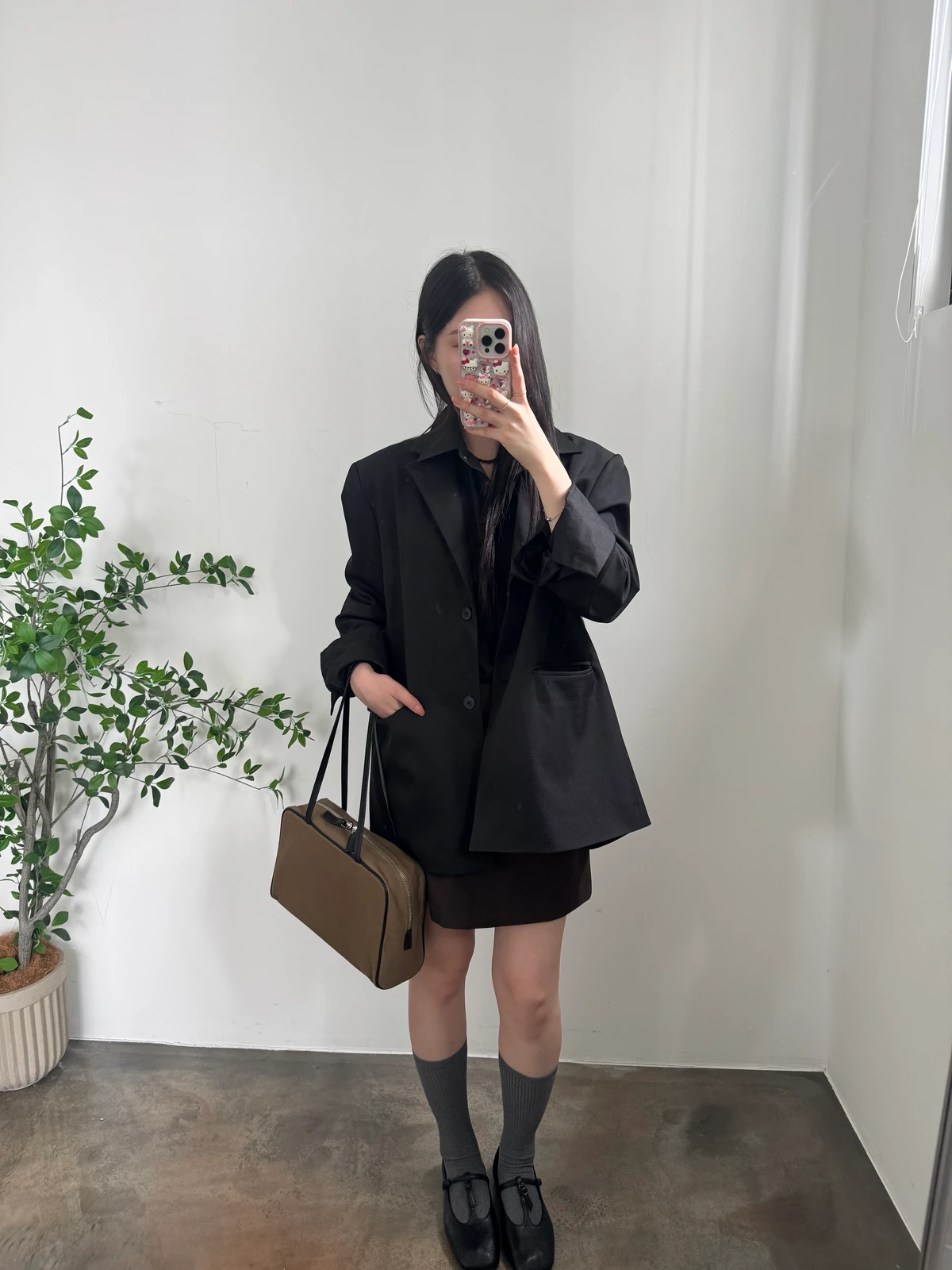 백 슬릿 라인 자켓 상세 이미지 7