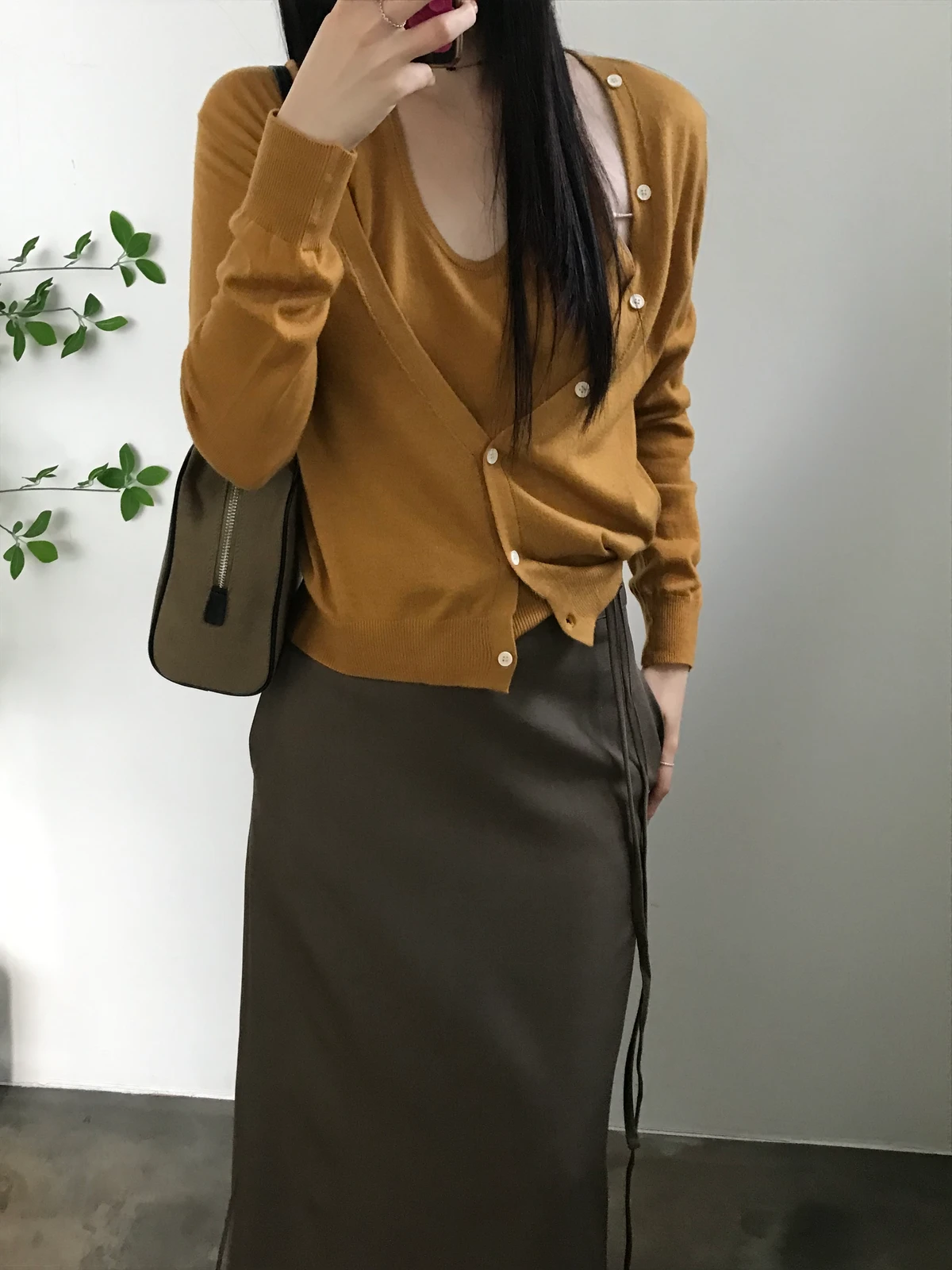 쉬폰 고퀄리티 리본 롱스커트 상세 이미지 19
