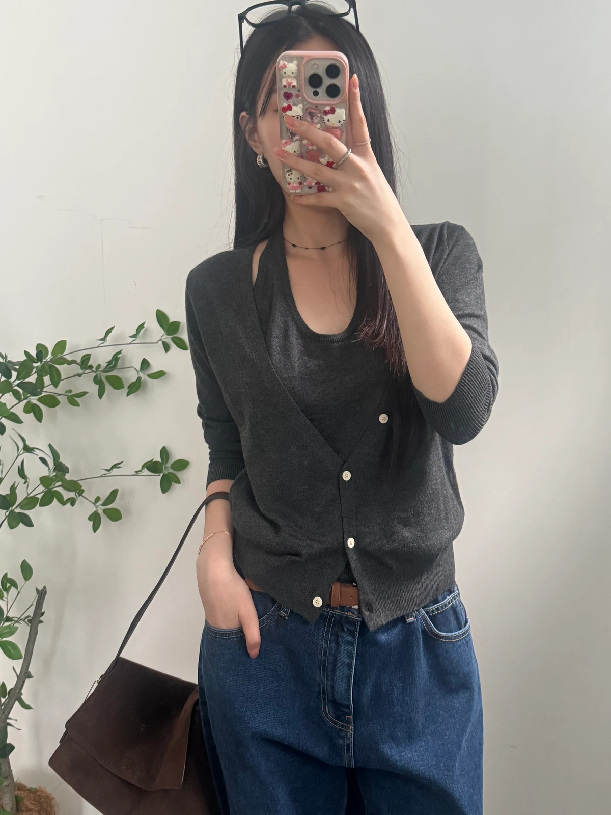 무드 홀터 가디건 세트 상세 이미지 22