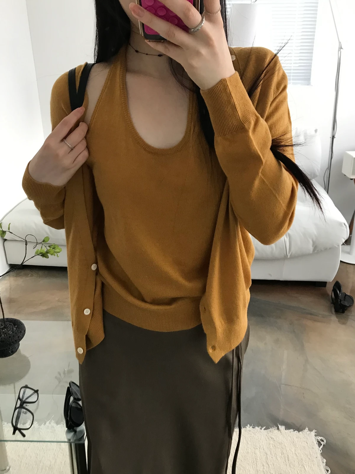 무드 홀터 가디건 세트 상세 이미지 25