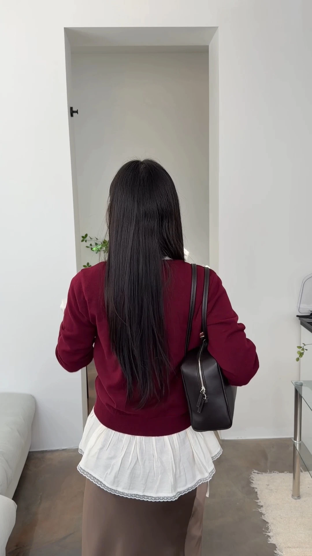 민 프릴 레이스 셔링블라우스 상세 이미지 49