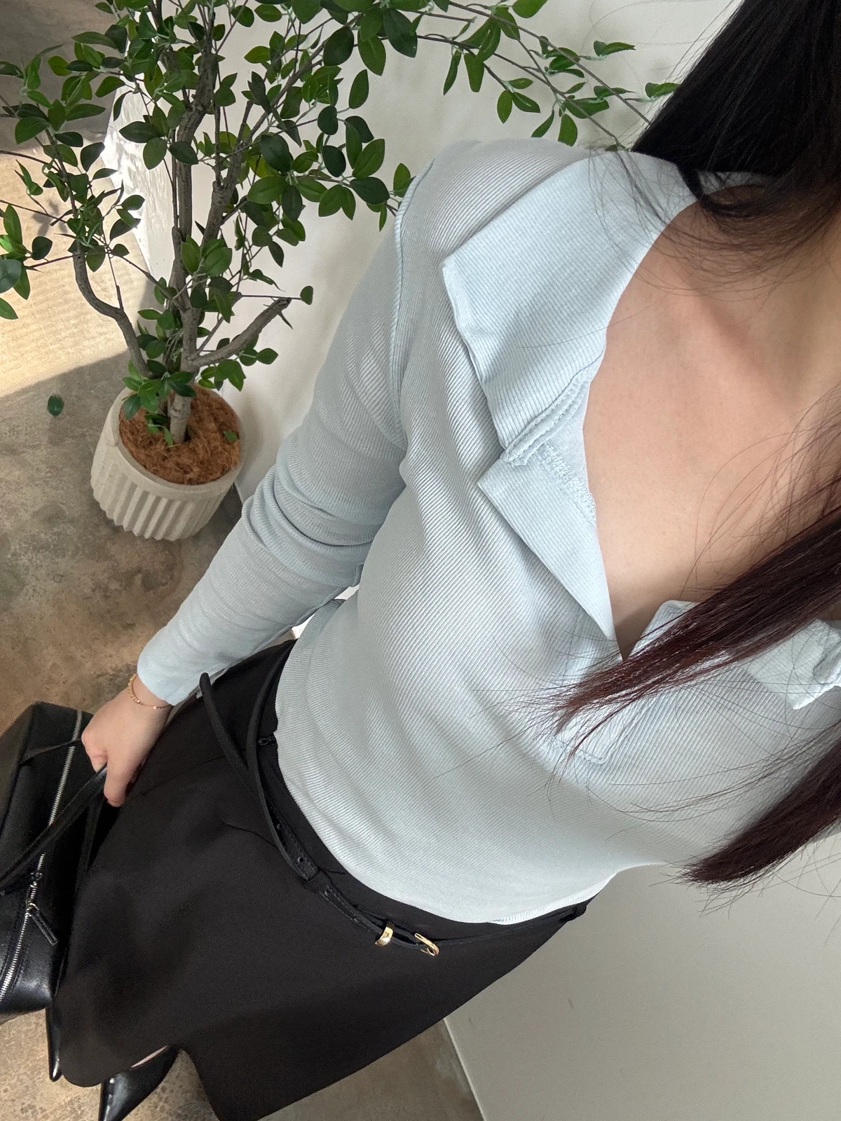 슬림 베이직 카라티  상세 이미지 8