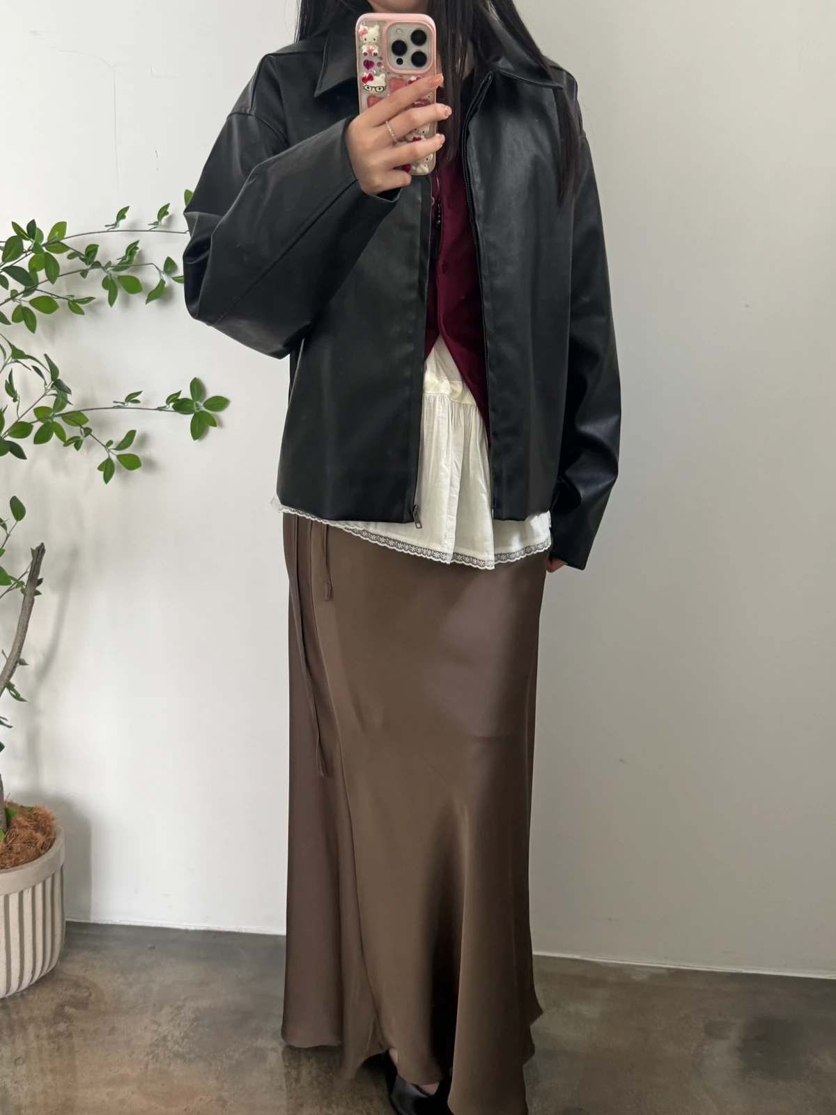 레더 심플 라이드자켓 상세 이미지 9