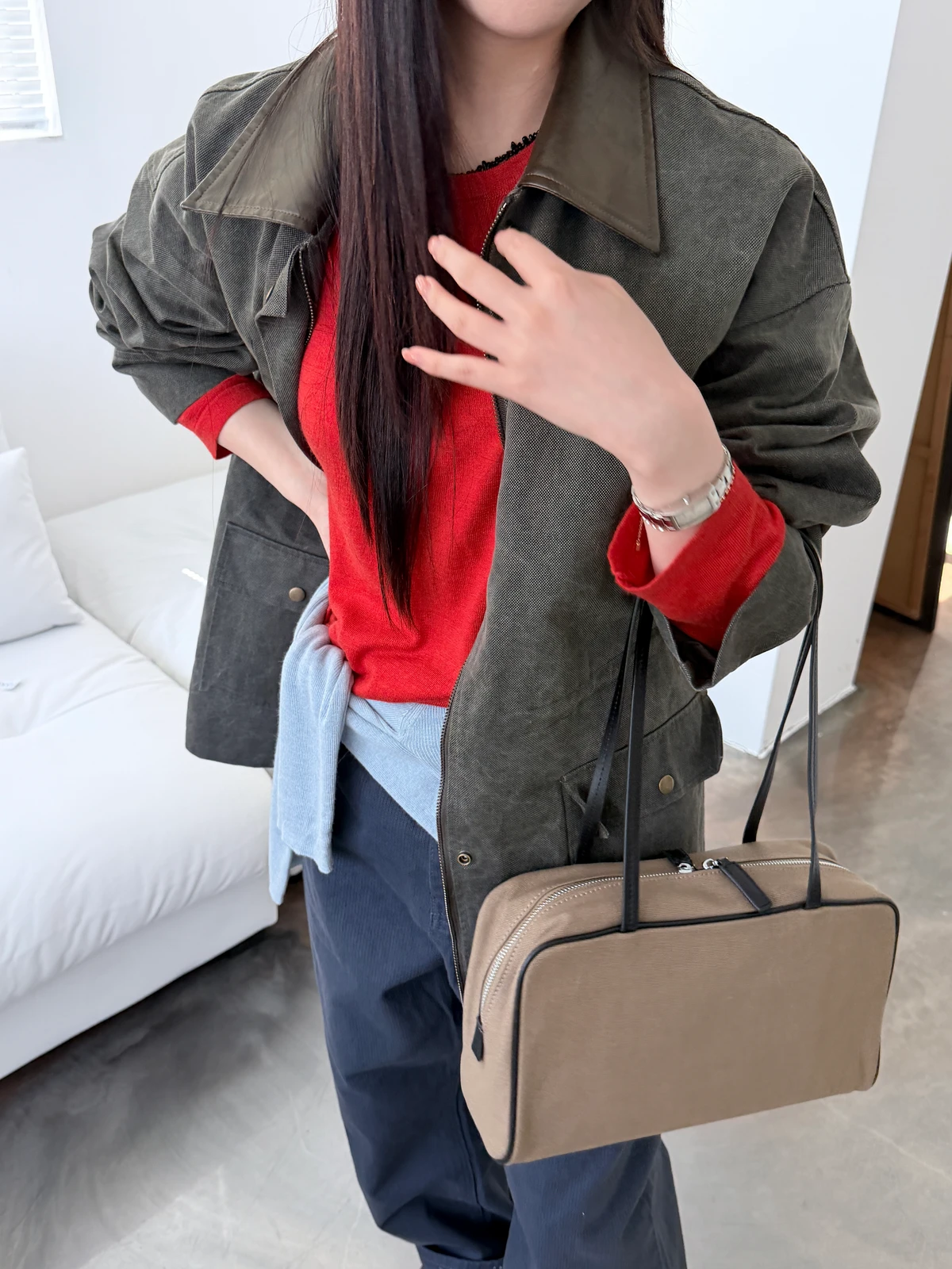 벨르 카라 야상자켓 상세 이미지 1