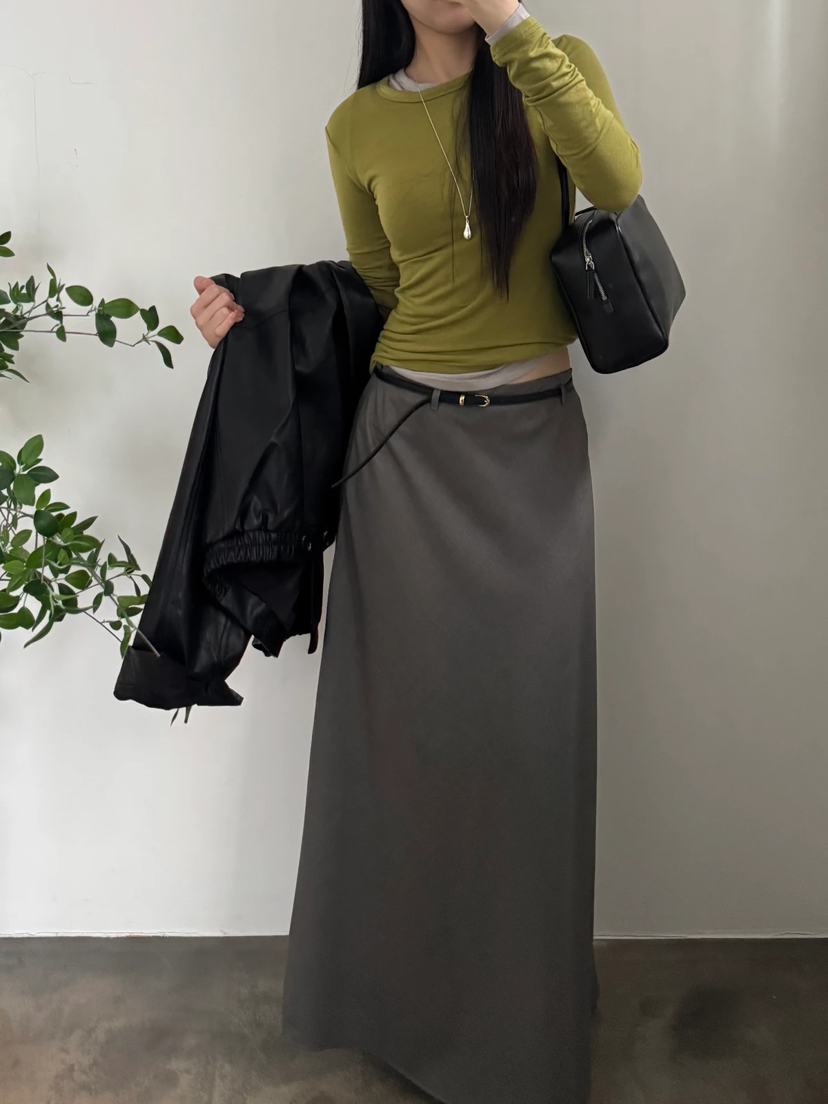 텐셀 레이어드 슬림 티셔츠  상세 이미지 5