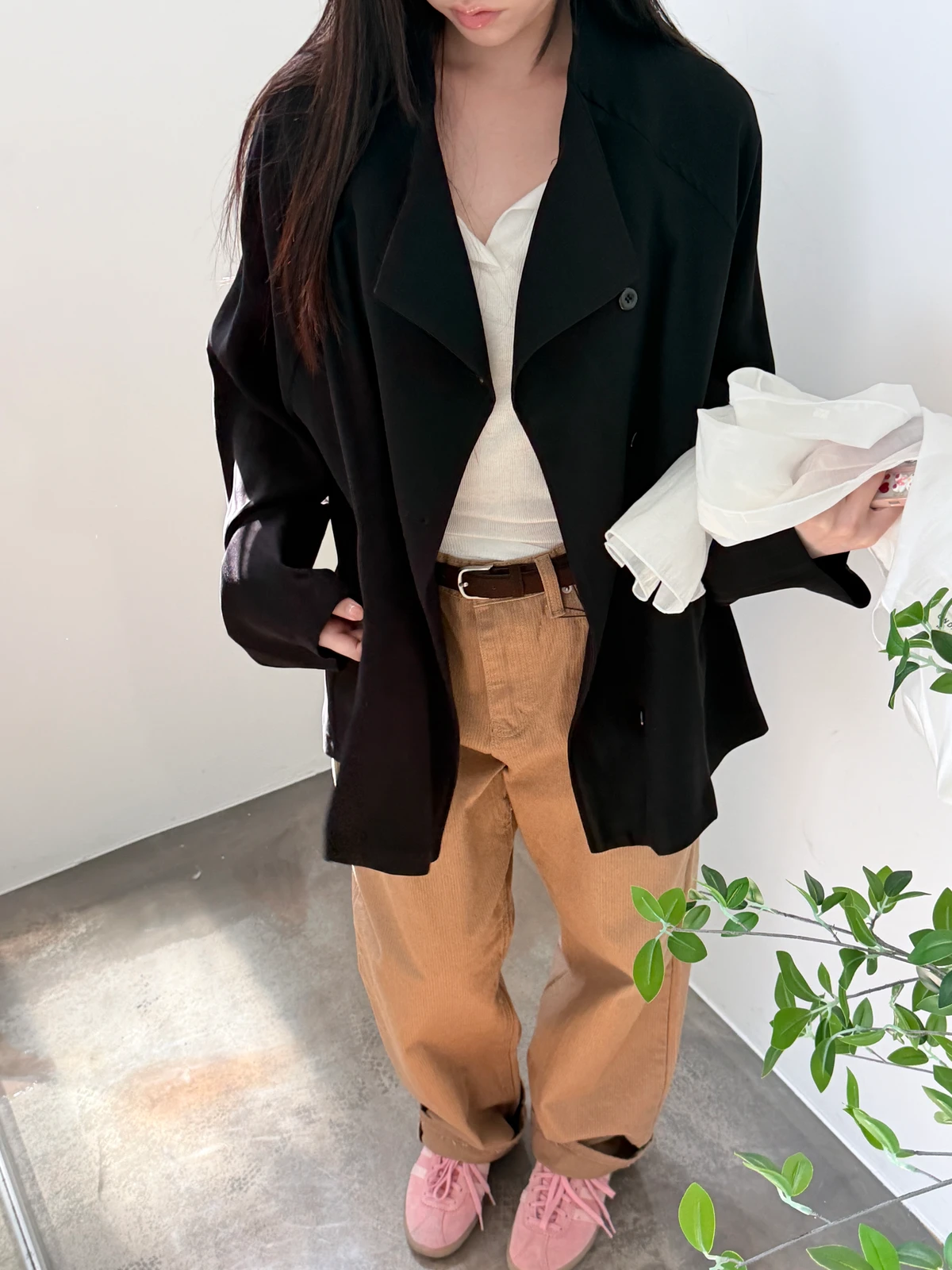 하이넥 루즈핏 자켓  상세 이미지 20
