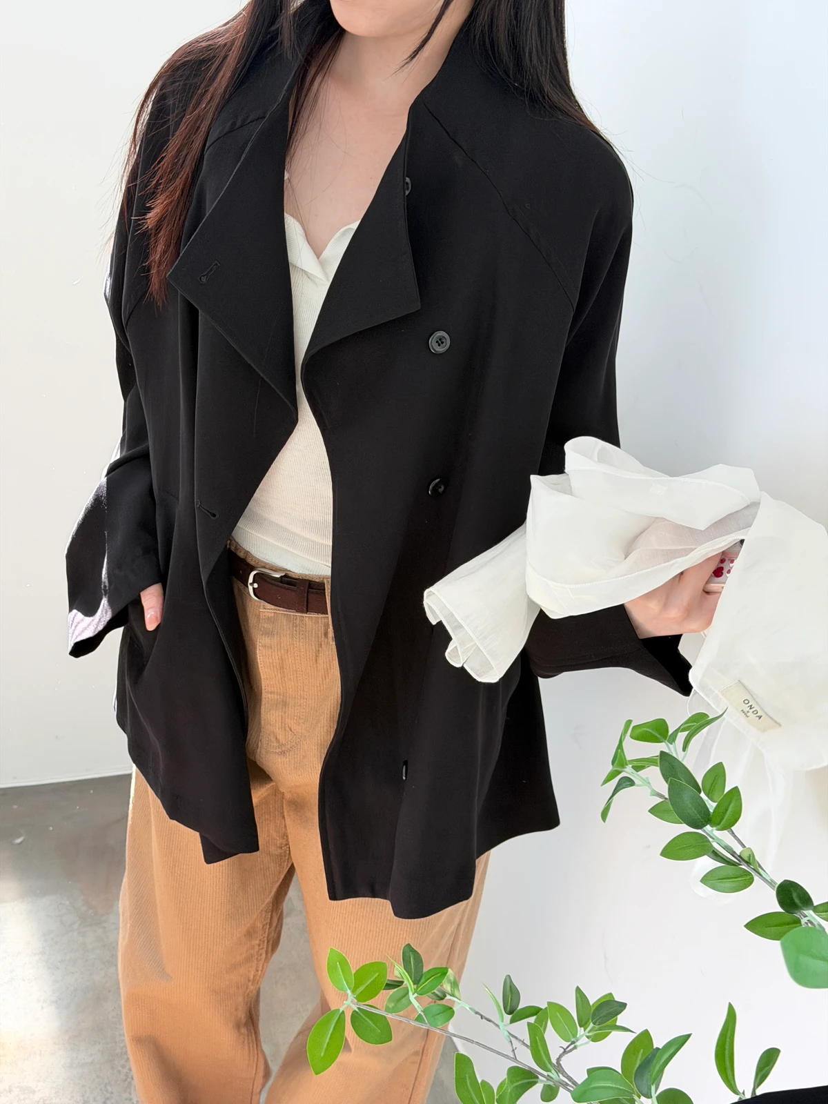 하이넥 루즈핏 자켓  상세 이미지 21