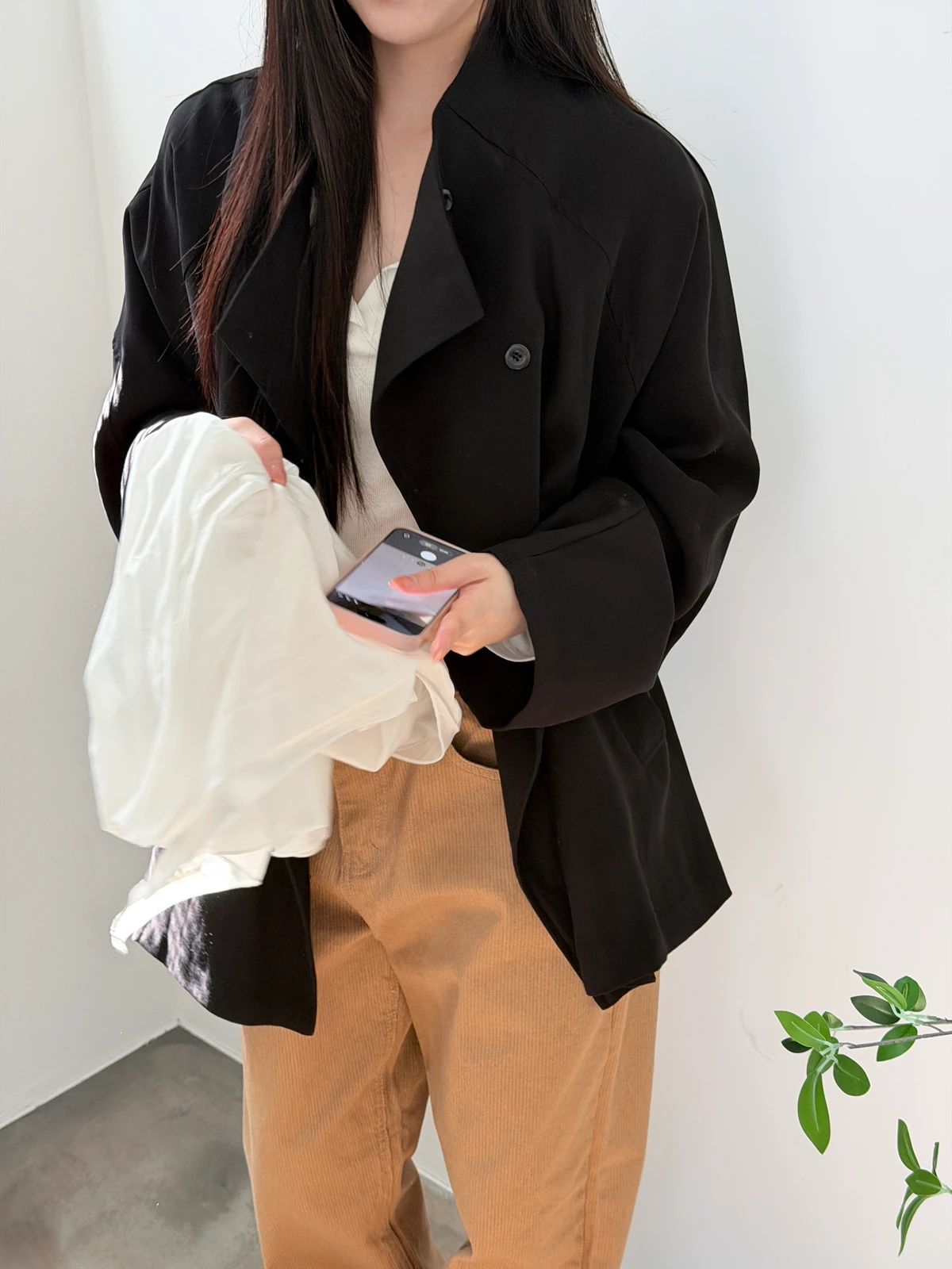 하이넥 루즈핏 자켓  상세 이미지 22