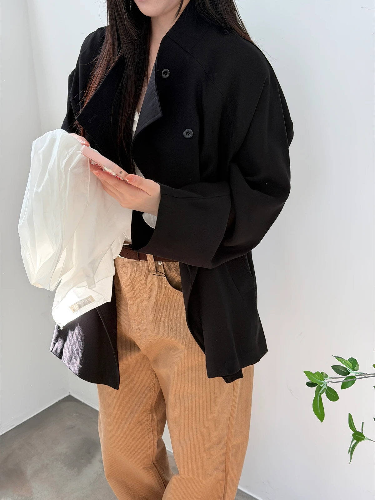 하이넥 루즈핏 자켓  상세 이미지 24
