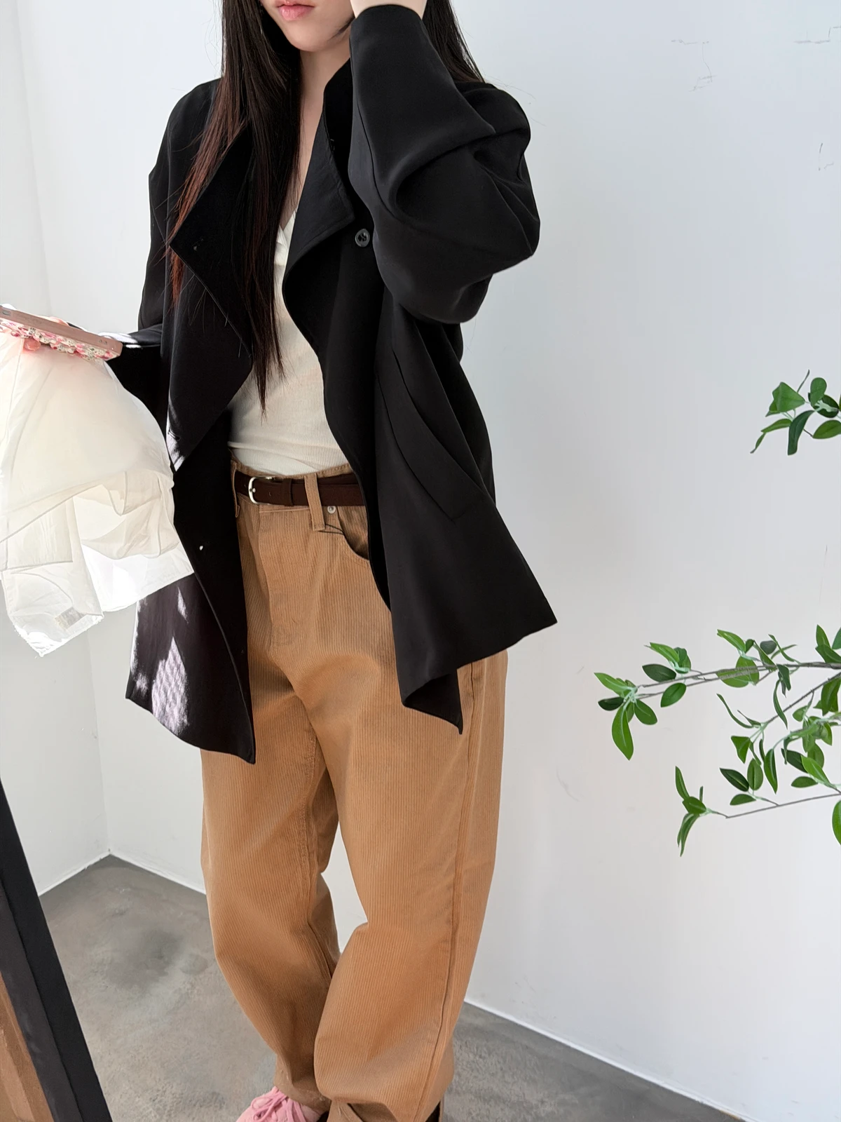 하이넥 루즈핏 자켓  상세 이미지 25