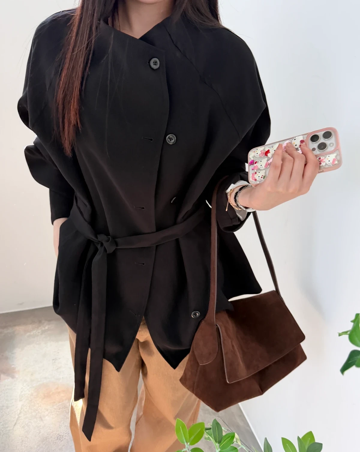 하이넥 루즈핏 자켓  상세 이미지 16