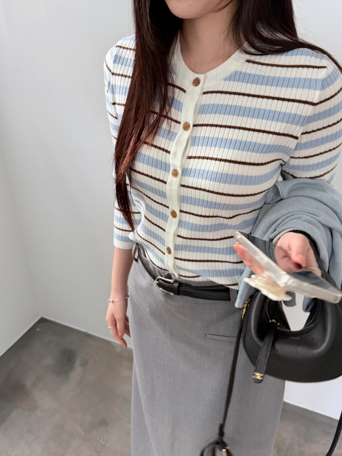 멜로우 단가라 가디건 상세 이미지 21