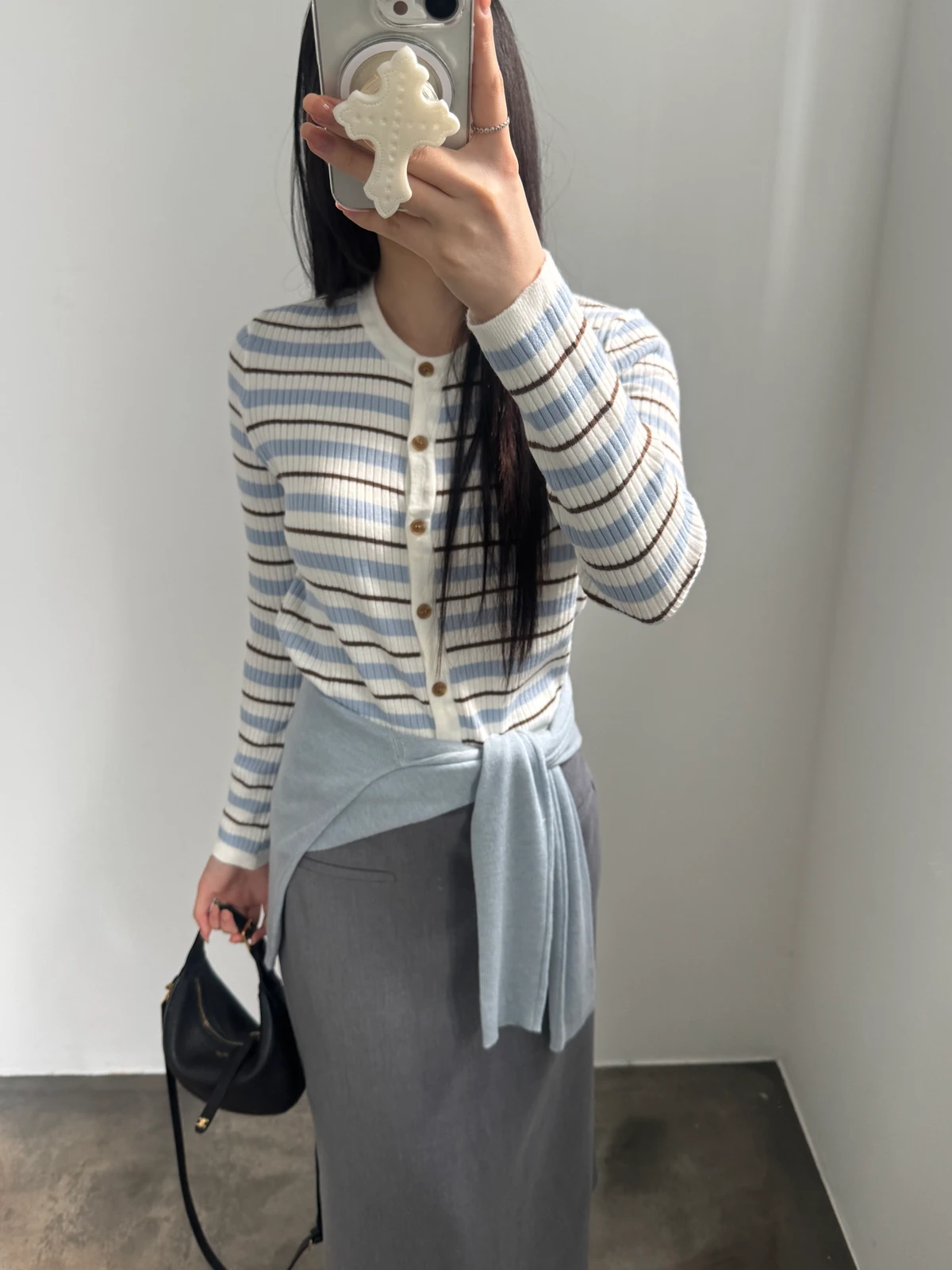 멜로우 단가라 가디건 상세 이미지 4
