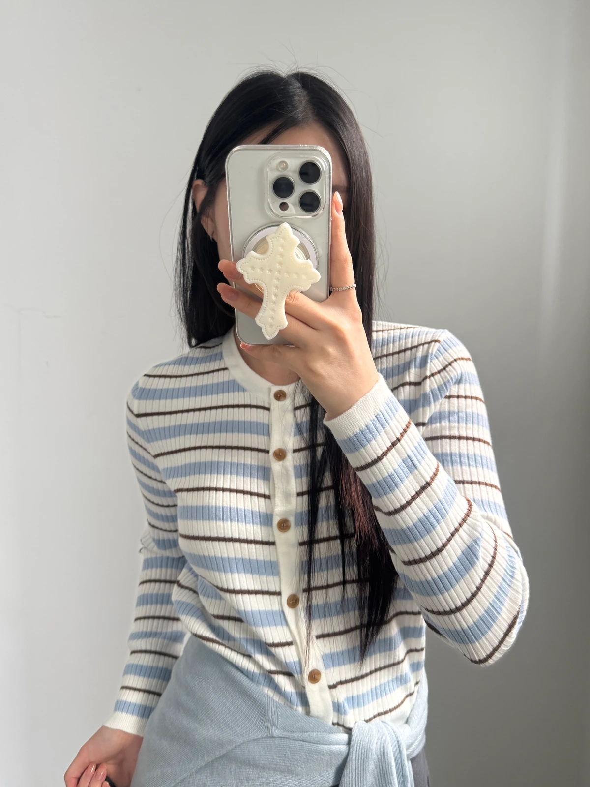 멜로우 단가라 가디건 상세 이미지 5