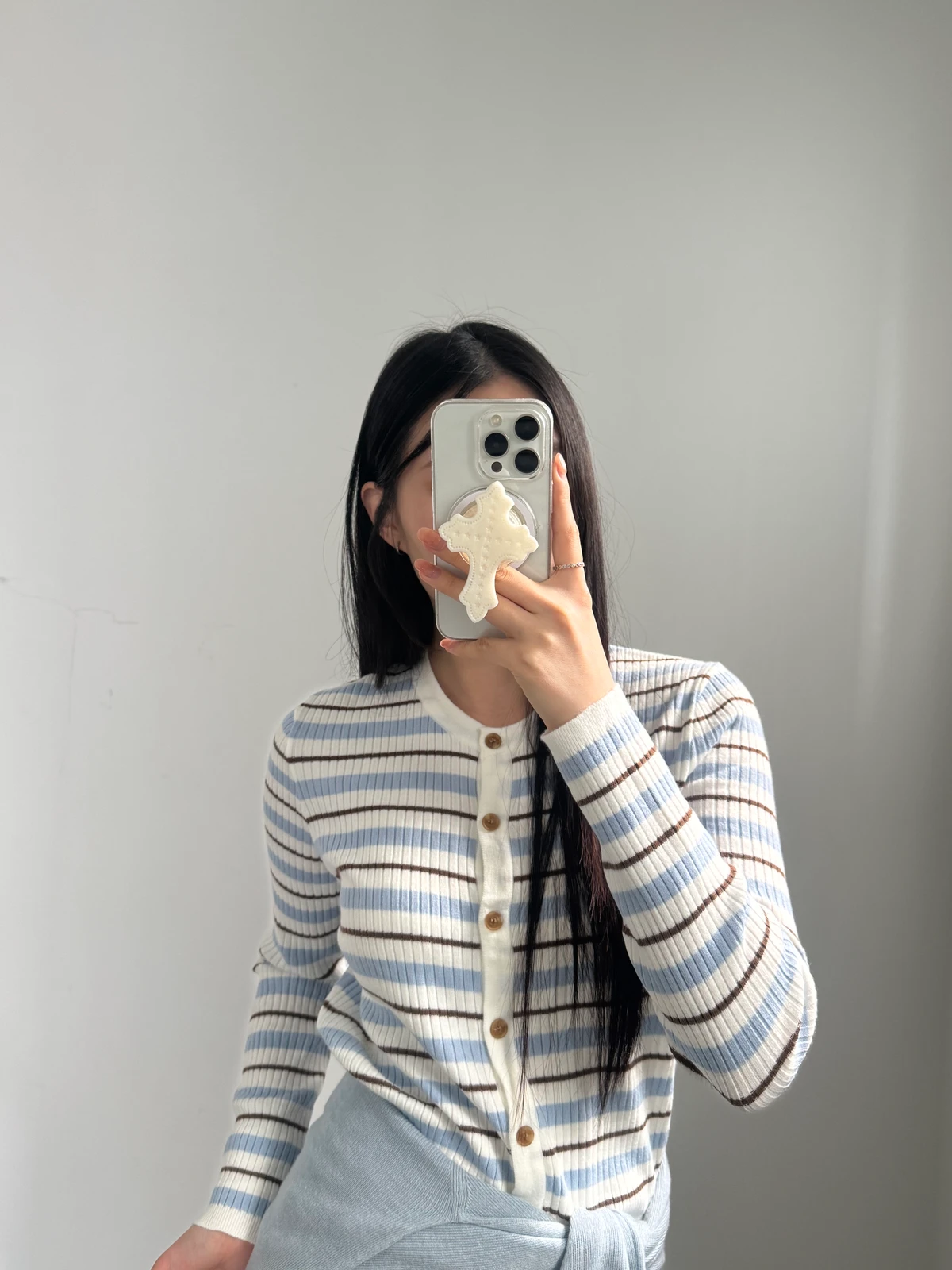 멜로우 단가라 가디건 상세 이미지 6