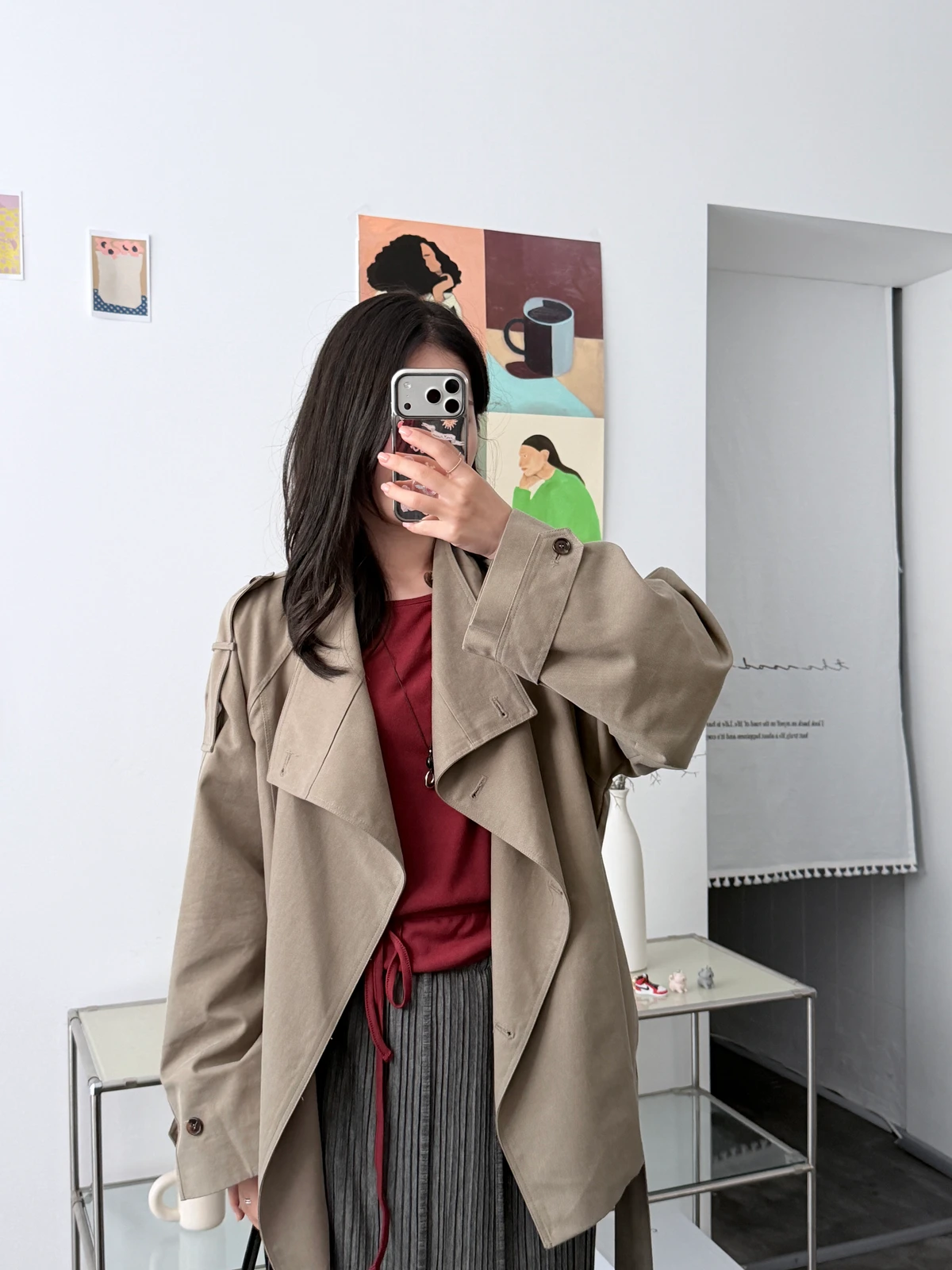 여리핏 뒷트임 매듭 맨투맨 상세 이미지 15