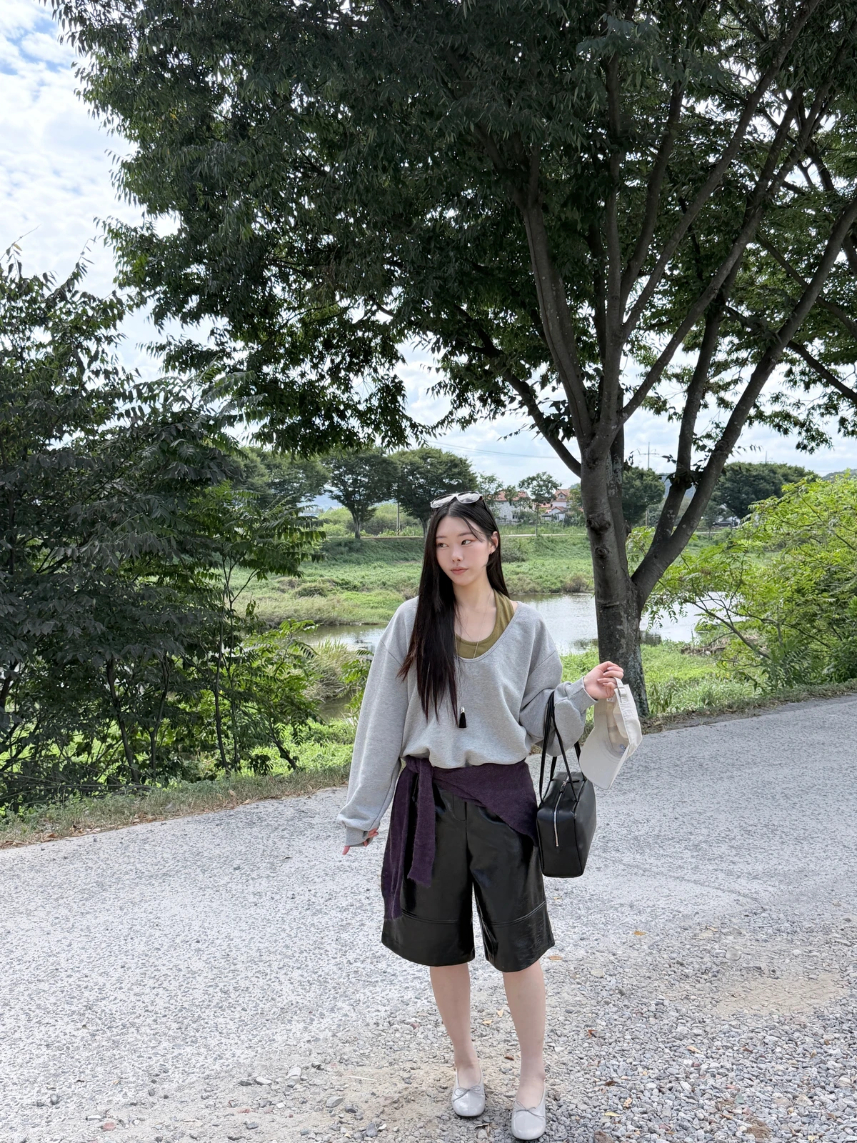 딥 유넥 오버핏 맨투맨 상세 이미지 2