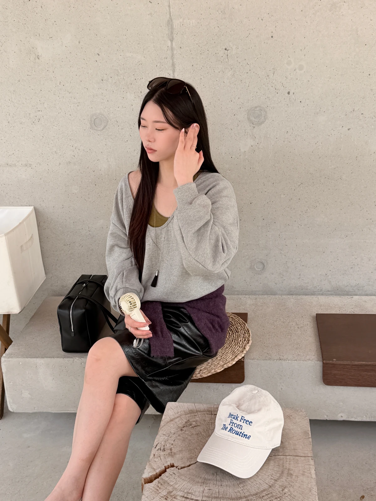딥 유넥 오버핏 맨투맨 상세 이미지 12