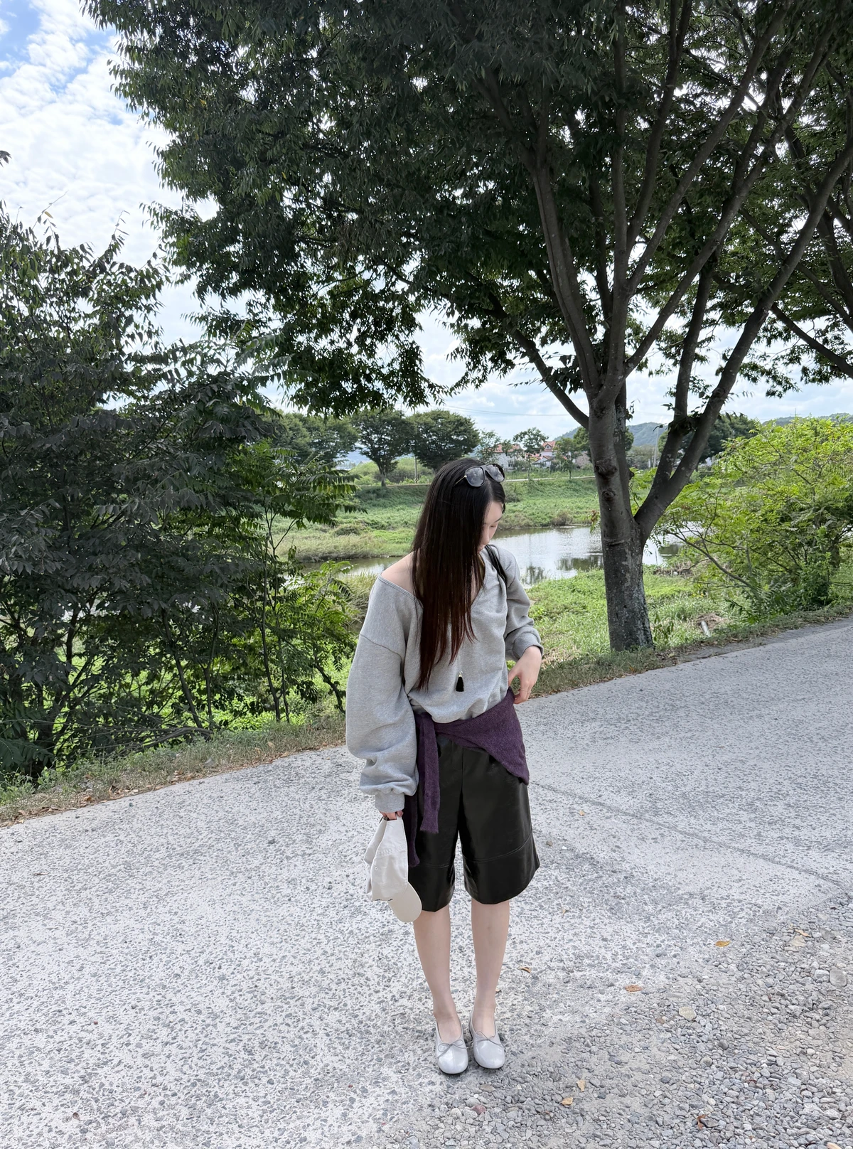 딥 유넥 오버핏 맨투맨 상세 이미지 1