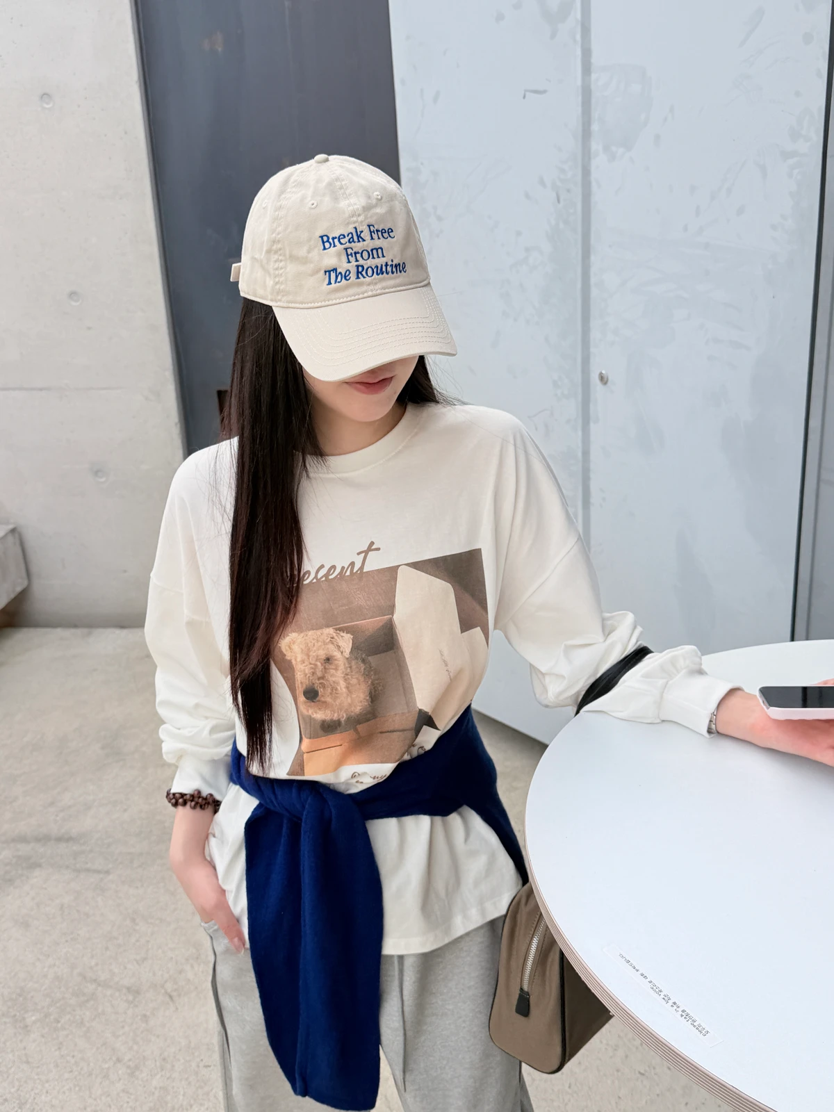 핀턱 스터드 밴딩 롱 와이드팬츠 상세 이미지 34