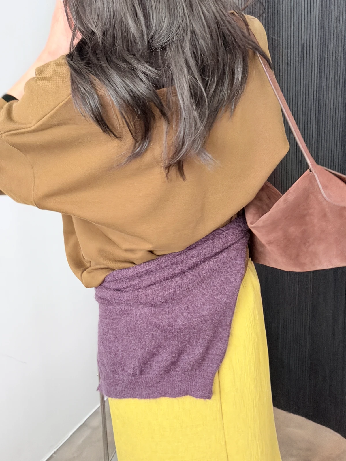 딥브이넥오버핏맨투맨 상세 이미지 13