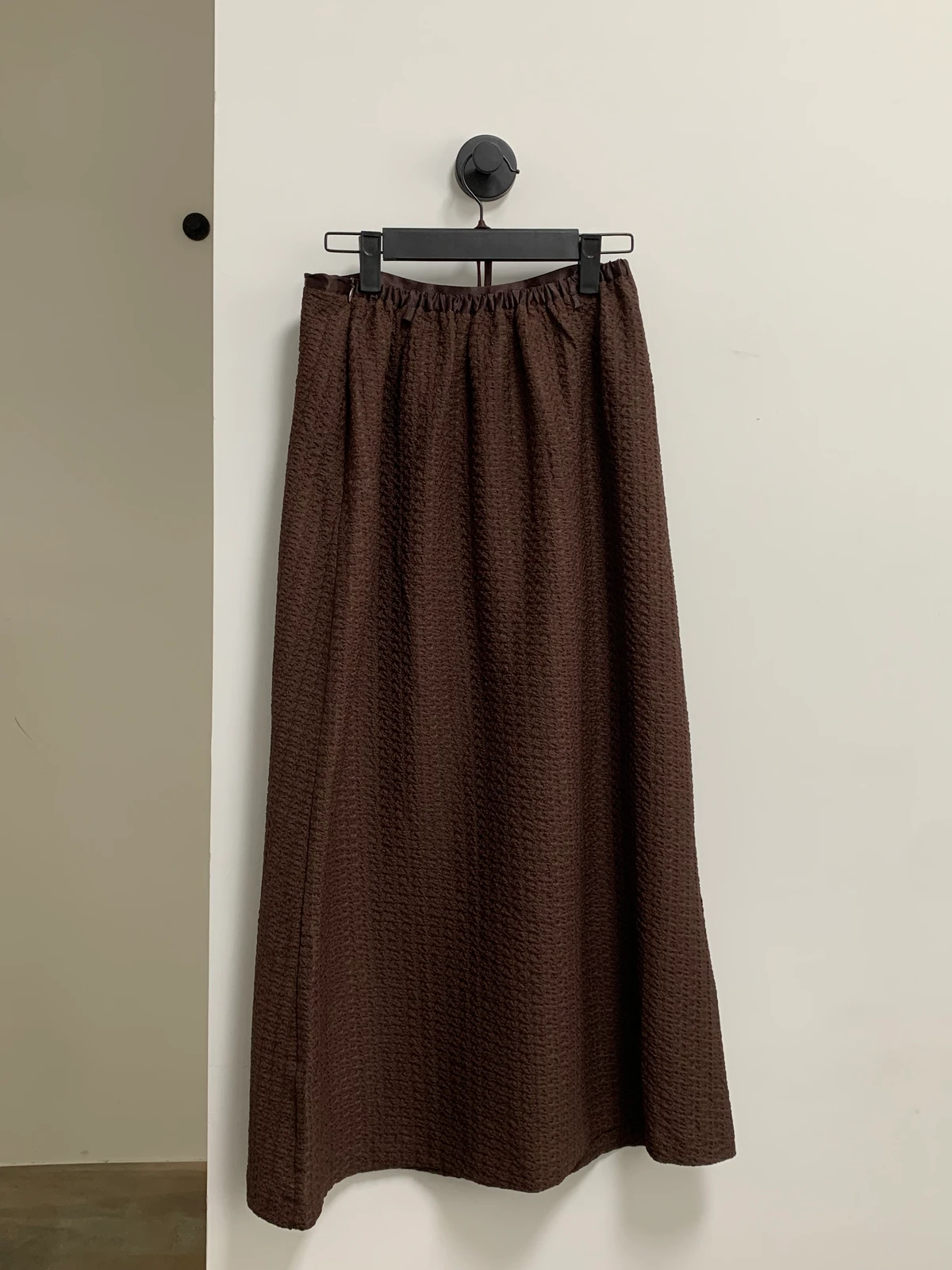 벨트 볼륨 밴딩 롱스커트 상세 이미지 21