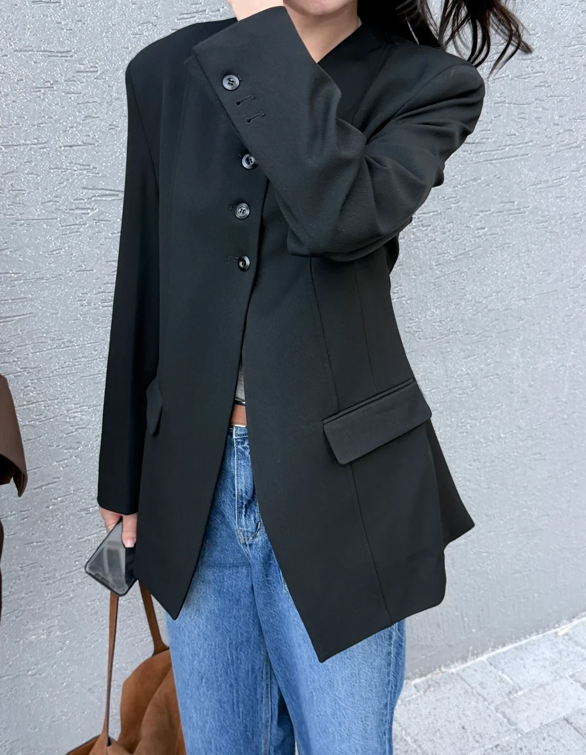 오픈 프론트 볼레로 재킷 상세 이미지 19